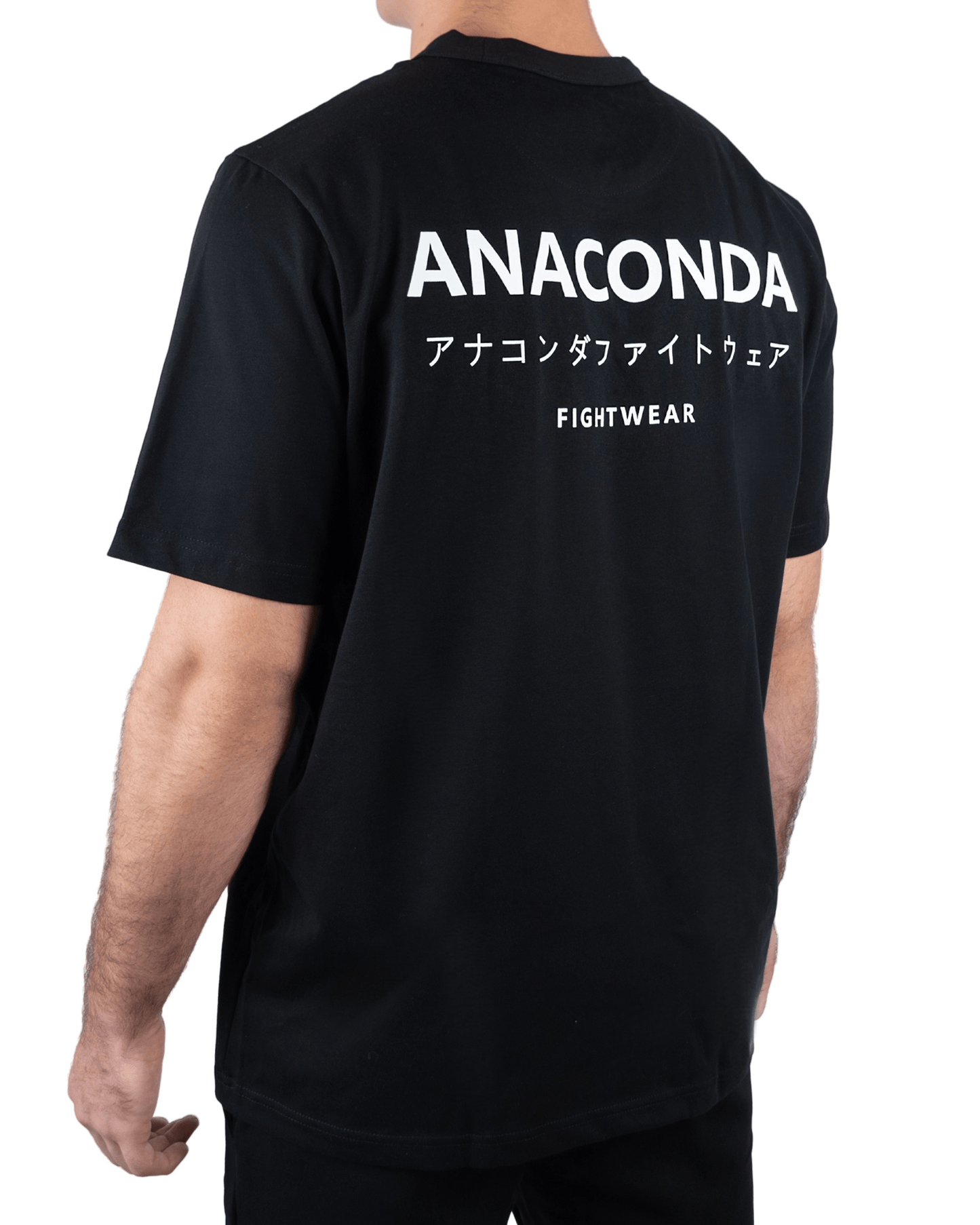 Black Anaconda Oversized T-Shirt