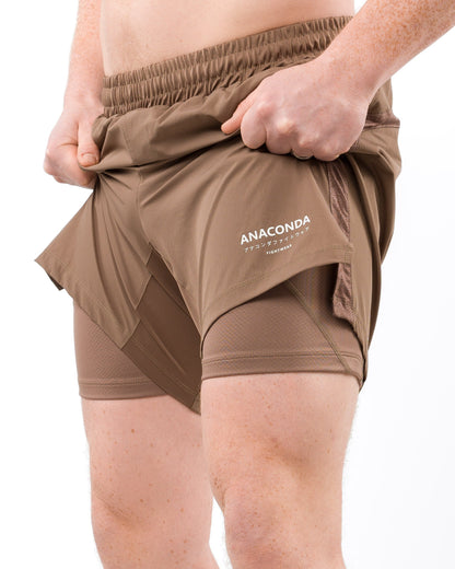 X-Vent Shorts Brown